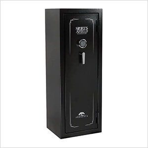 Preserve Fire Rated 18-Gun Safe with Electronic Lock (Black)