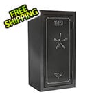 Sports Afield Haven 36-Gun Safe with Biometric Lock (Metal Grey)