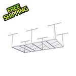 Fleximounts Heavy-Duty 4' x 8' Overhead Storage Rack (White)