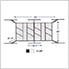 Heavy-Duty 4' x 8' Overhead Storage Rack (White)