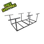 Fleximounts 4' x 8' Overhead Storage Rack Frame Kit (Black)