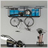 2' x 8' Overhead Storage Rack (Black)