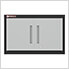 Grey 9-Piece Garage Cabinet Set with Levelers and Casters