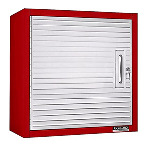 UltraHD Wall Storage Cabinet - 24x12x24 (Red)