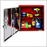 UltraHD Wall Storage Cabinet - 24x12x24 (Red)