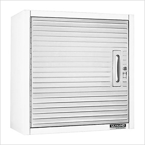 UltraHD Wall Storage Cabinet - 24x12x24 (White)