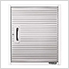 UltraHD Wall Storage Cabinet - 24x12x28 (White)