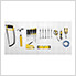 UltraHD 2-Piece Pegboard Set with Hook Assortment Kit (White)