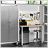 UltraHD 2-Piece Pegboard Set with Hook Assortment Kit (White)