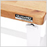 UltraHD 60-Inch Height Adjustable Workbench (White)