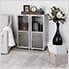UltraHD 4-Door Stackable Locker Cabinet (Granite)