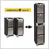 UltraHD 4-Door Stackable Locker Cabinet (Graphite)