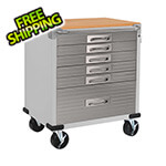 Seville Classics UltraHD 6-Drawer Rolling Cabinet (Granite)