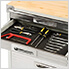 UltraHD 6-Drawer Rolling Cabinet (Granite)