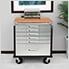 UltraHD 6-Drawer Rolling Cabinet (Graphite)