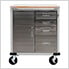 UltraHD Rolling Storage Cabinet with 4-Drawers (Granite)