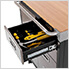 UltraHD Rolling Storage Cabinet with 4-Drawers (Graphite)