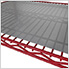 Heavy Duty 6-Tier Industrial Shelving (Red)