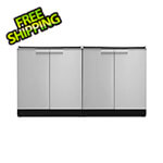 NewAge Outdoor Kitchens Stainless Steel 2-Piece Outdoor Kitchen Set (No Countertop)