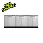 NewAge Outdoor Kitchens Stainless Steel 3-Piece Outdoor Kitchen Set (No Countertop)
