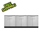NewAge Outdoor Kitchens Stainless Steel 3-Piece Outdoor Kitchen Set (No Countertop)
