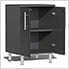 7-Piece Garage Cabinet Kit with Bamboo Worktop in Midnight Black Metallic