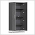 10-Piece Garage Cabinet Kit with Channeled Worktops in Graphite Grey Metallic