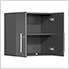 10-Piece Garage Cabinet Kit with Channeled Worktops in Graphite Grey Metallic