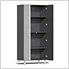 10-Piece Garage Cabinet Kit with Channeled Worktops in Stardust Silver Metallic