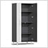 10-Piece Garage Cabinet Kit with Channeled Worktops in Starfire White Metallic
