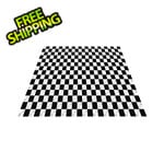 Swisstrax Ribtrax Pro Three Car Garage Floor Tile Mat (Jet Black / Arctic White)