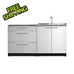 NewAge Outdoor Kitchens Stainless Steel 2-Piece Outdoor Kitchen Set (No Countertop)