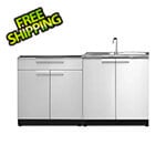 NewAge Outdoor Kitchens Stainless Steel 2-Piece Outdoor Kitchen Set (No Countertop)
