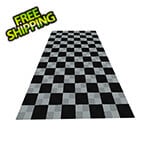 Swisstrax Ribtrax Pro One Car Garage Floor Tile Mat (Jet Black / Slate Grey)