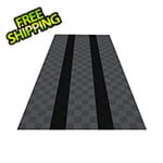 Swisstrax Ribtrax Pro One Car Garage Floor Tile Mat (Slate Grey / Jet Black)