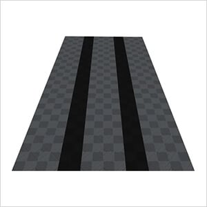 Ribtrax Pro One Car Garage Floor Tile Mat (Slate Grey / Jet Black)