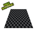 Swisstrax Ribtrax Pro Two Car Garage Floor Tile Mat (Jet Black / Slate Grey)