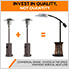 Arc 32K BTU Cantilever Infrared Outdoor Heater (Hammered Bronze)