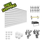 Proslat Handyman Slatwall Wall Storage Bundle (White)