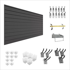 Handyman Slatwall Wall Storage Bundle (Charcoal)