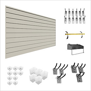 Handyman Slatwall Wall Storage Bundle (Sandstone)