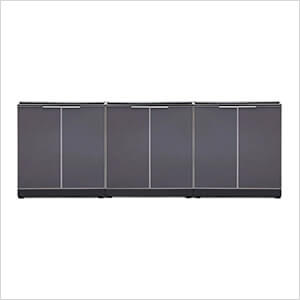Aluminum Slate 3-Piece Outdoor Kitchen Set (No Countertop)