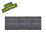 NewAge Outdoor Kitchens Aluminum Slate 3-Piece Outdoor Kitchen Set (No Countertop)