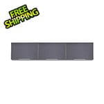 NewAge Outdoor Kitchens 3 x Aluminum Slate Grey Wall Cabinet