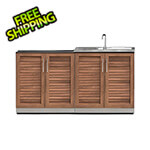 NewAge Outdoor Kitchens Grove 2-Piece Outdoor Kitchen Set (No Countertop)
