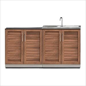 Grove 2-Piece Outdoor Kitchen Set (No Countertop)
