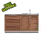 NewAge Outdoor Kitchens Grove 2-Piece Outdoor Kitchen Set (No Countertop)