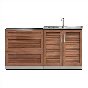 Grove 2-Piece Outdoor Kitchen Set (No Countertop)