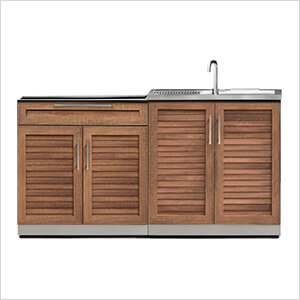 Grove 2-Piece Outdoor Kitchen Set (No Countertop)