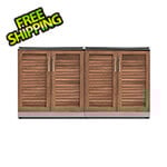 NewAge Outdoor Kitchens Grove 2-Piece Outdoor Kitchen Set (No Countertop)